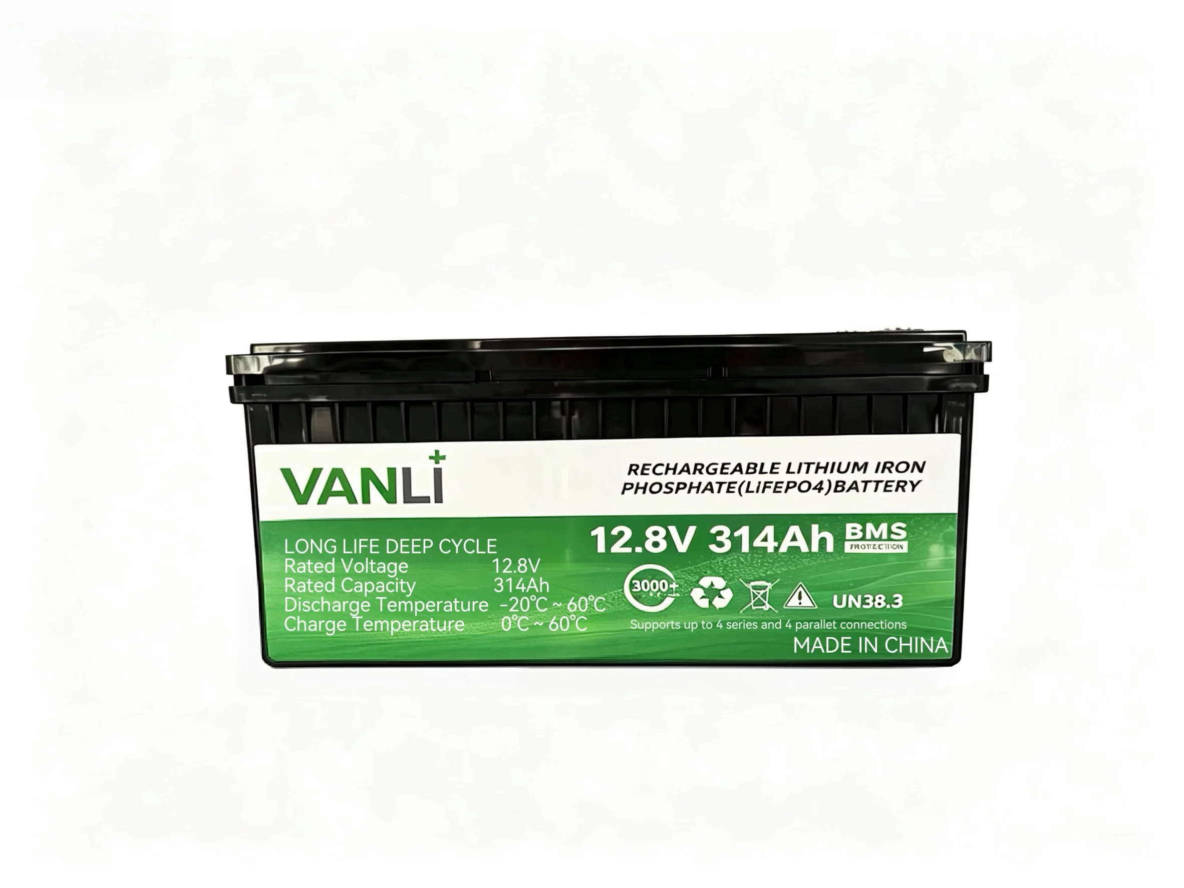 Batteria al litio ferro fosfato Vanli-12.8V314 12.8V314Ah